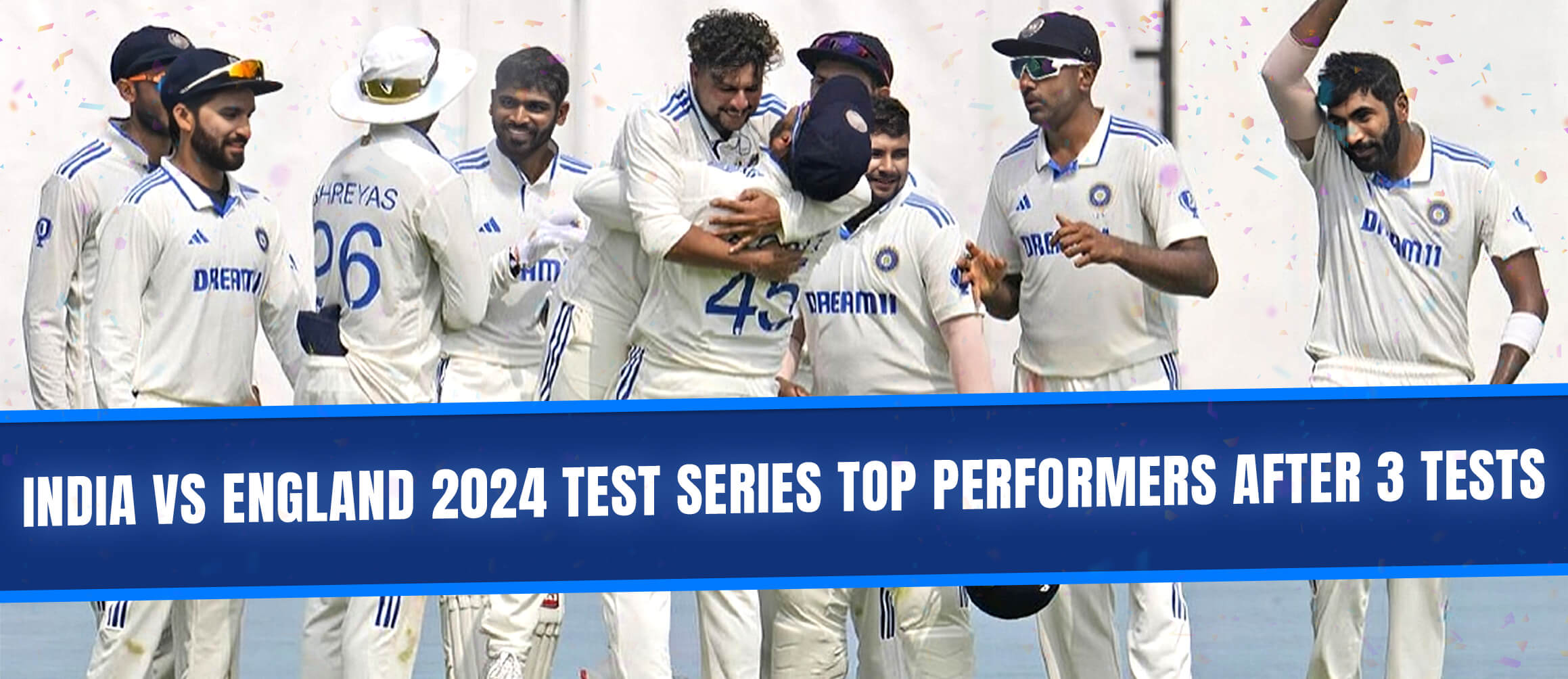 India vs England 2024 Test Series Top Performers After 3 Tests