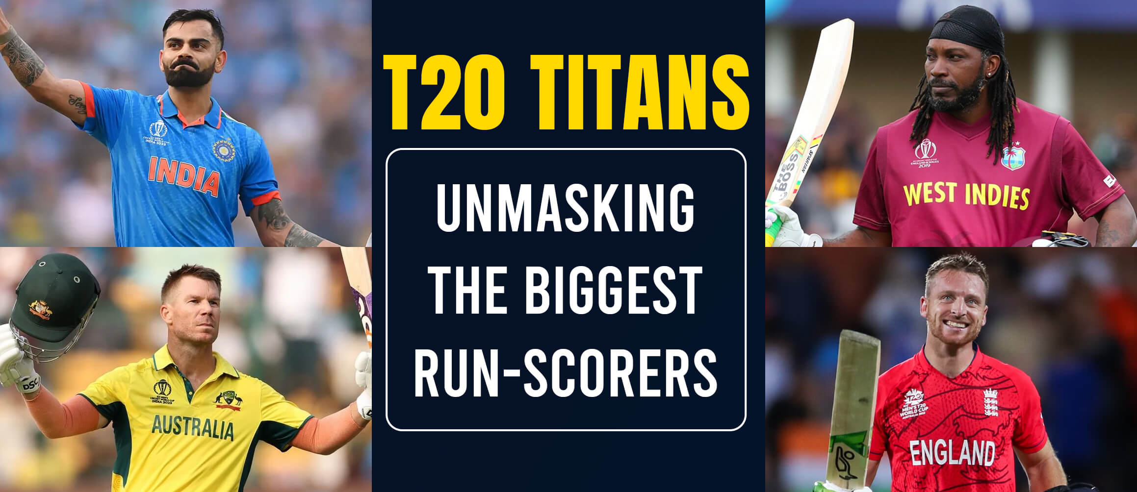 T20 Titans: Unmasking the Biggest Run-Scorers!