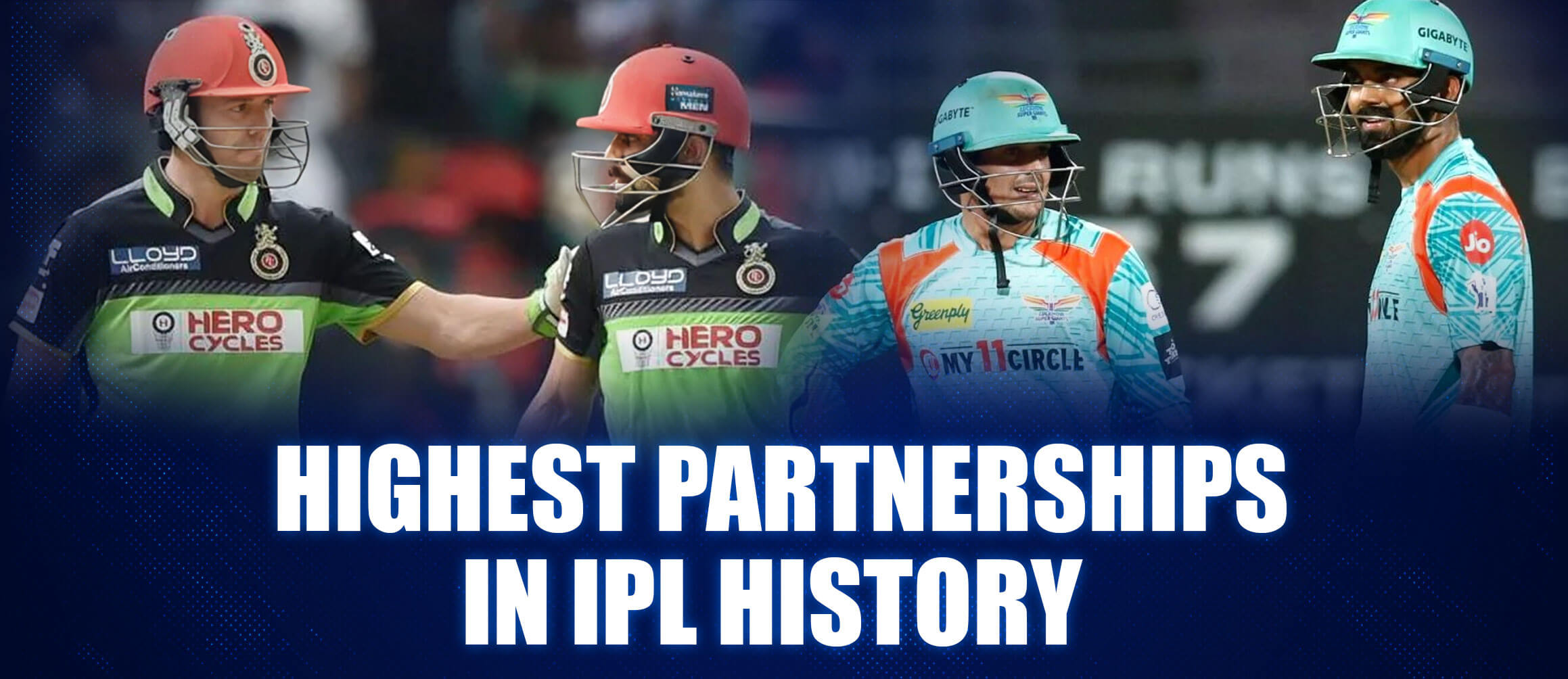 Highest partnerships in IPL history