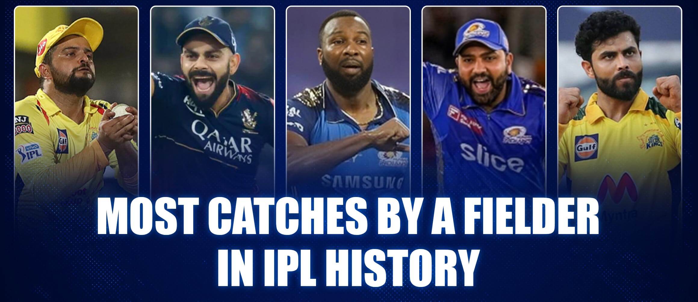 Most Catches by a Fielder in IPL History