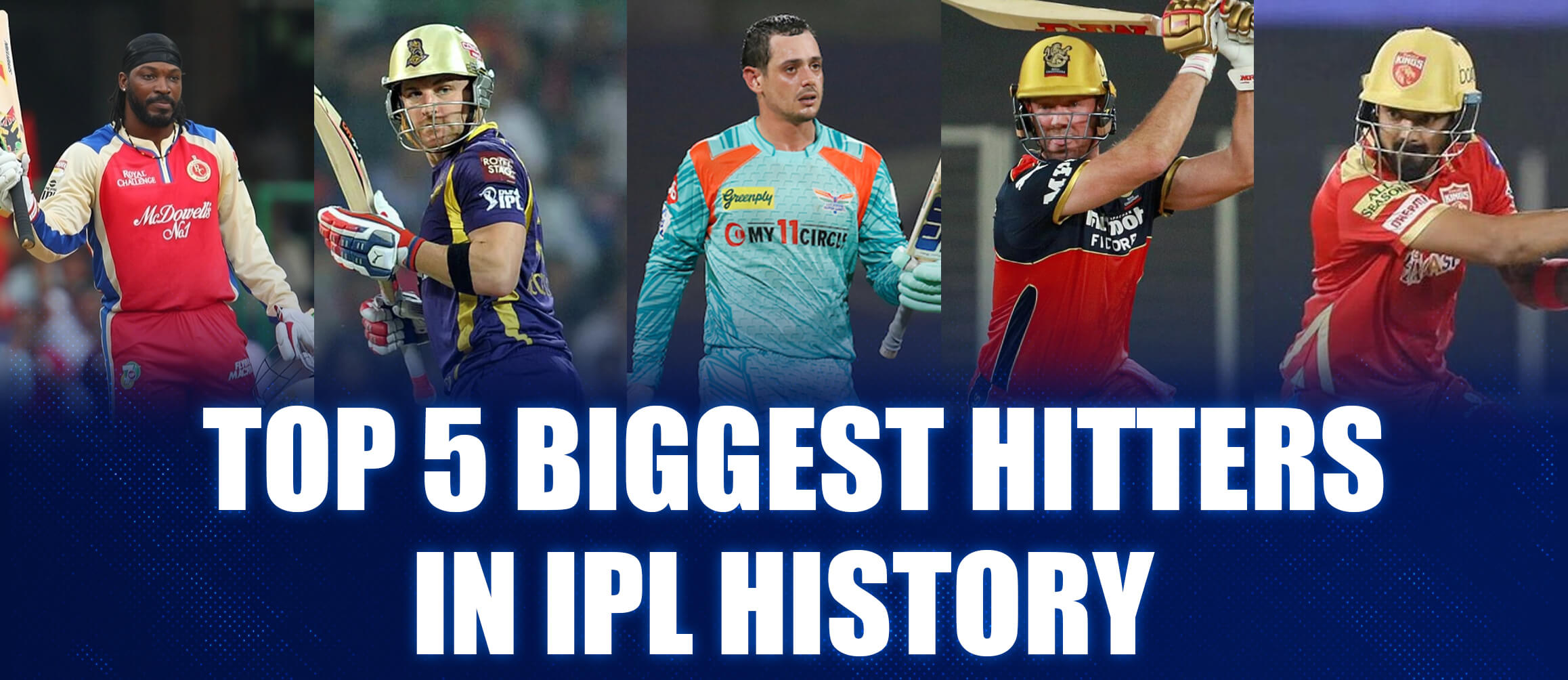 Top 5 Biggest Hitters in IPL History