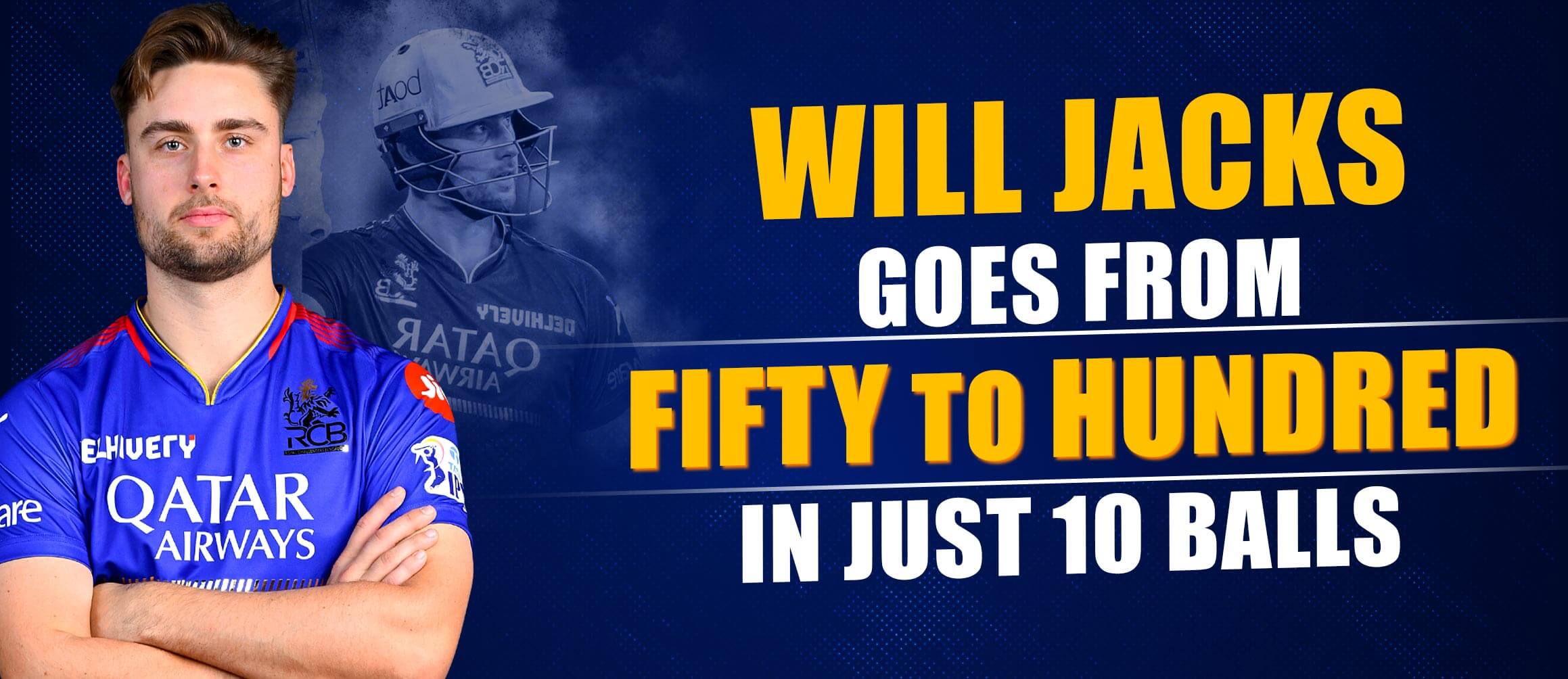 Will Jacks Goes from Fifty to Hundred in Just 10 Balls