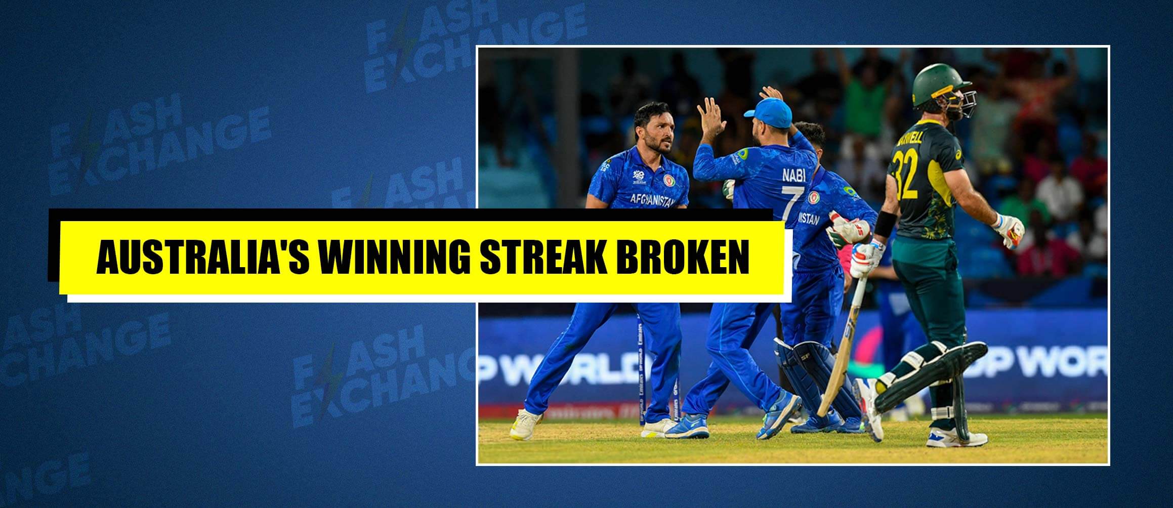 Australia’s Winning Streak Broken!