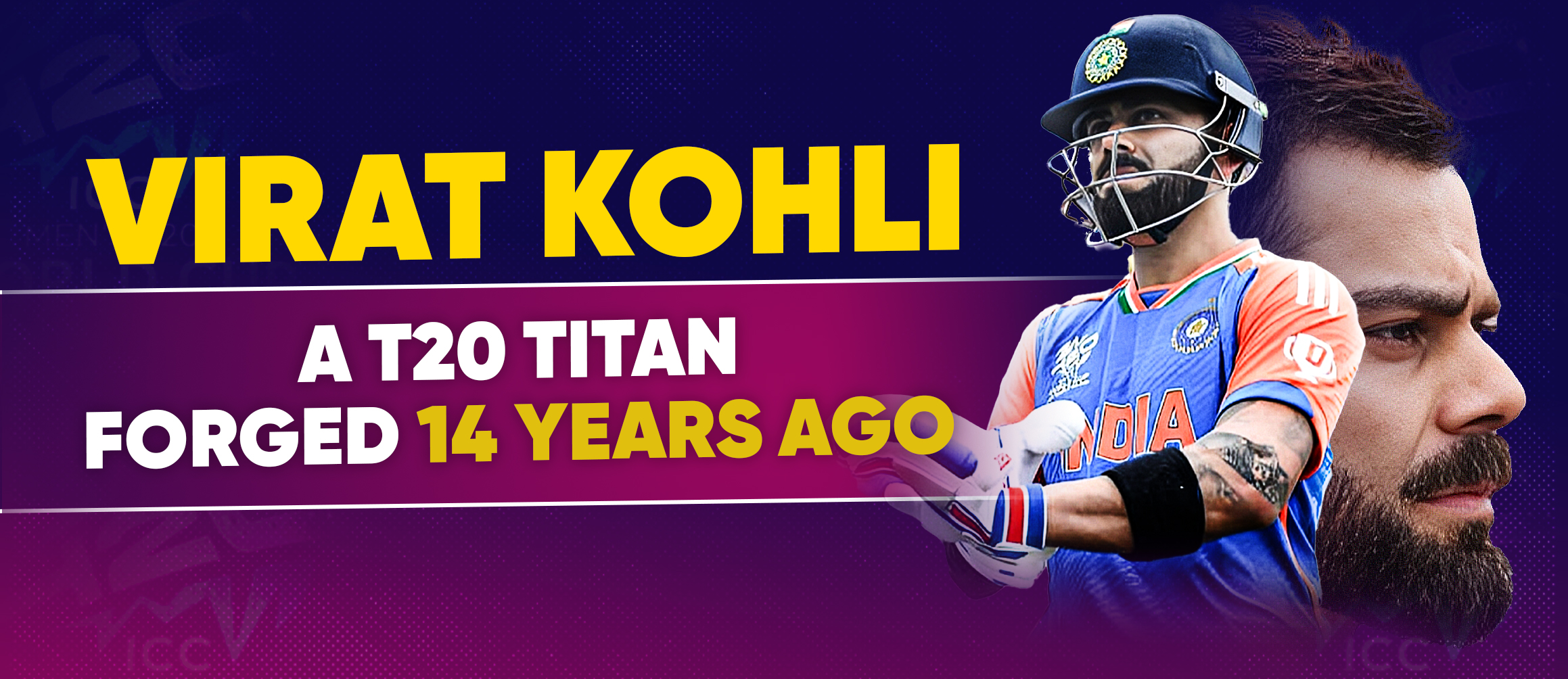 Virat Kohli: A T20 Titan Forged 14 Years Ago