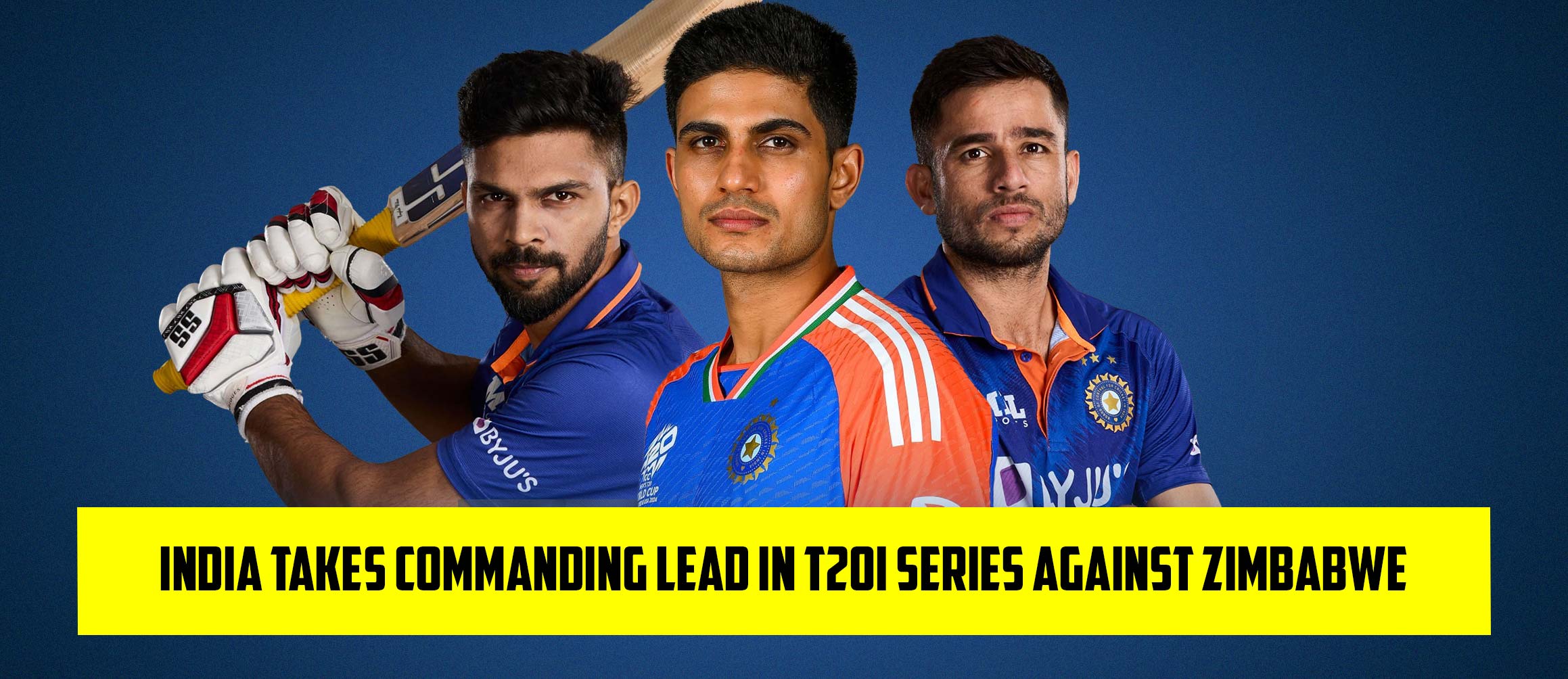 India Takes Commanding Lead in T20I Series Against Zimbabwe