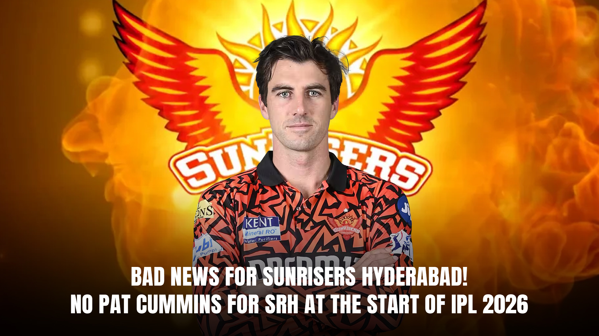 Bad News For Sunrisers Hyderabad! No Pat Cummins For SRH At The Start Of IPL 2026