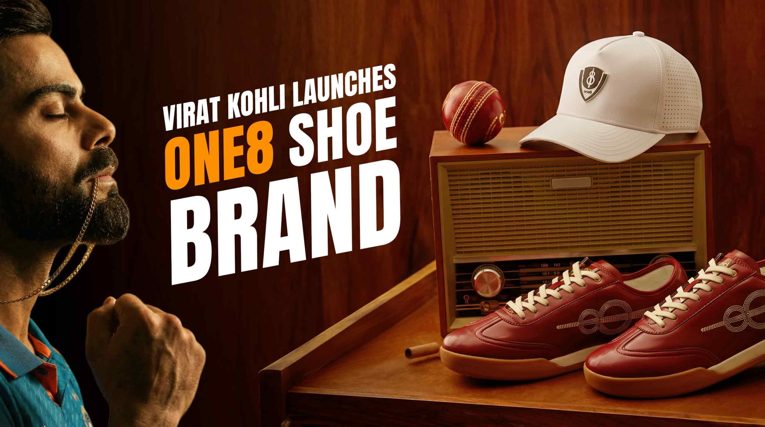 Virat Kohli’s Launches One8 Shoe Brand