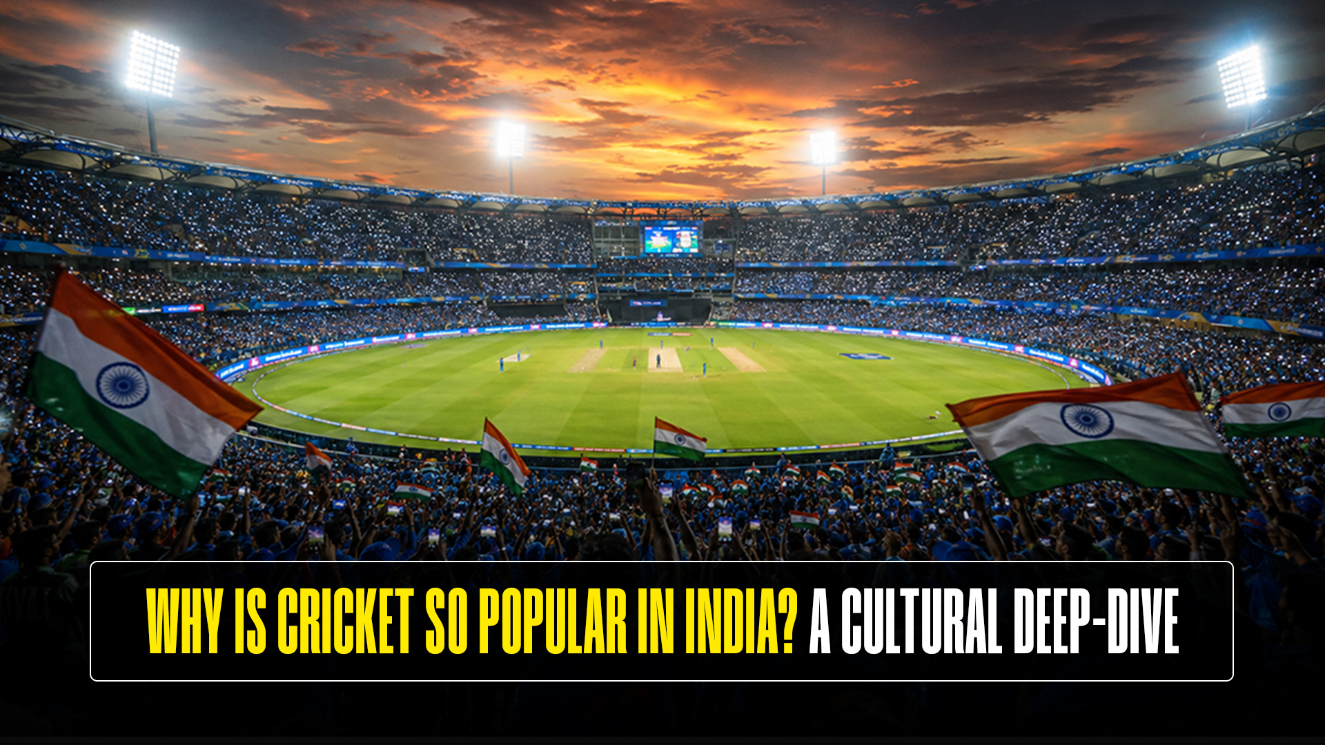 Why Is Cricket So Popular in India? A Cultural Deep-Dive
