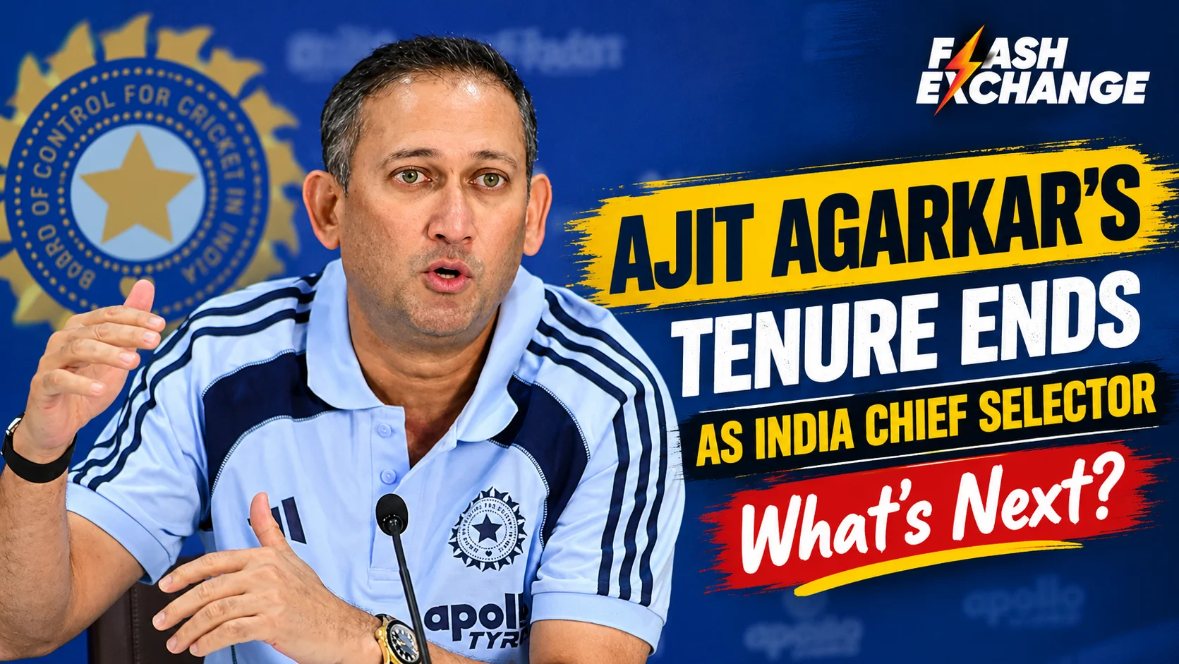 Ajit Agarkar’s Tenure as India Chief Selector Ends: Major Achievements and What’s Next