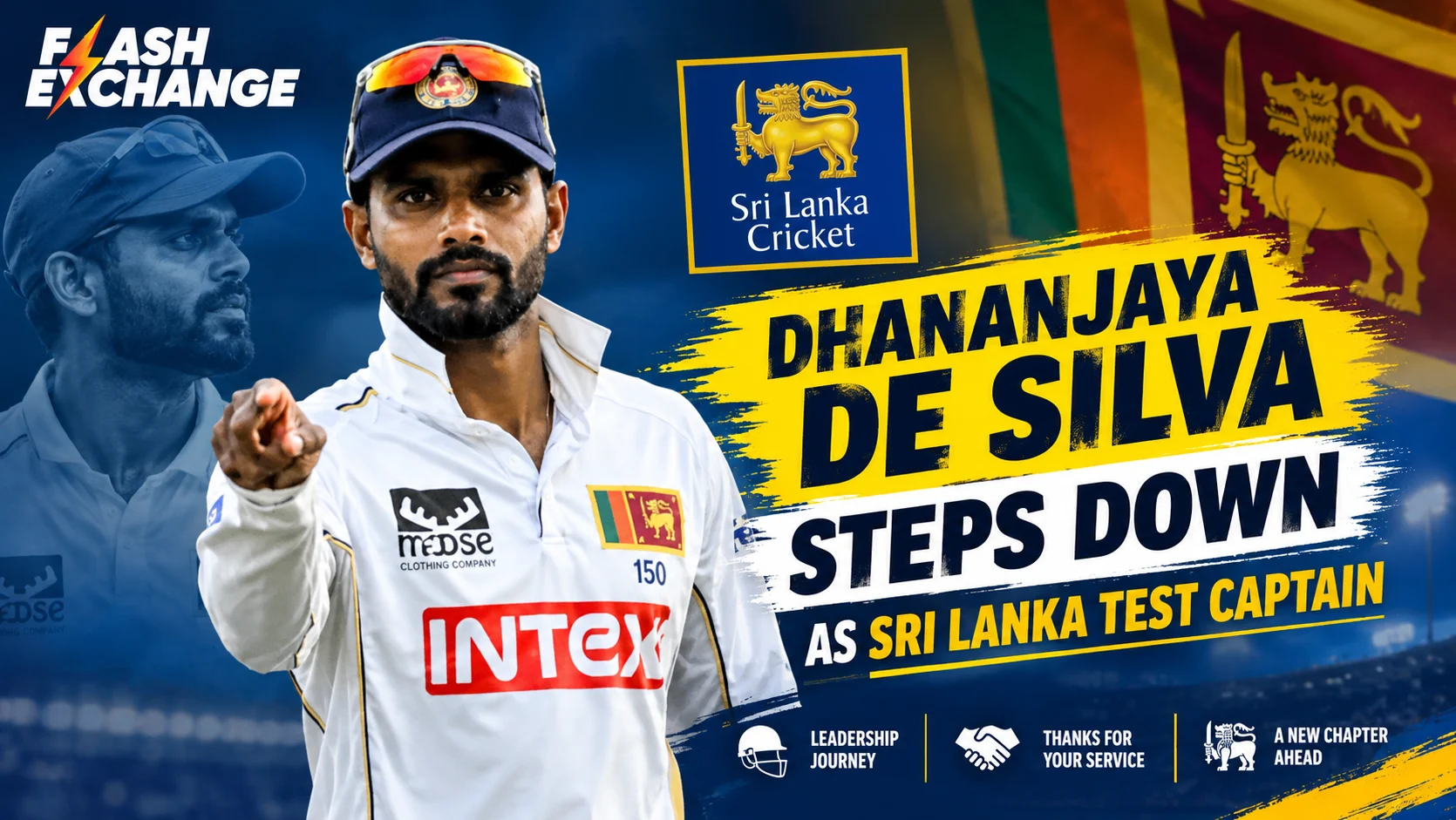 Dhananjaya de Silva Steps Down as Sri Lanka Test Captain, Kusal Mendis Takes Charge