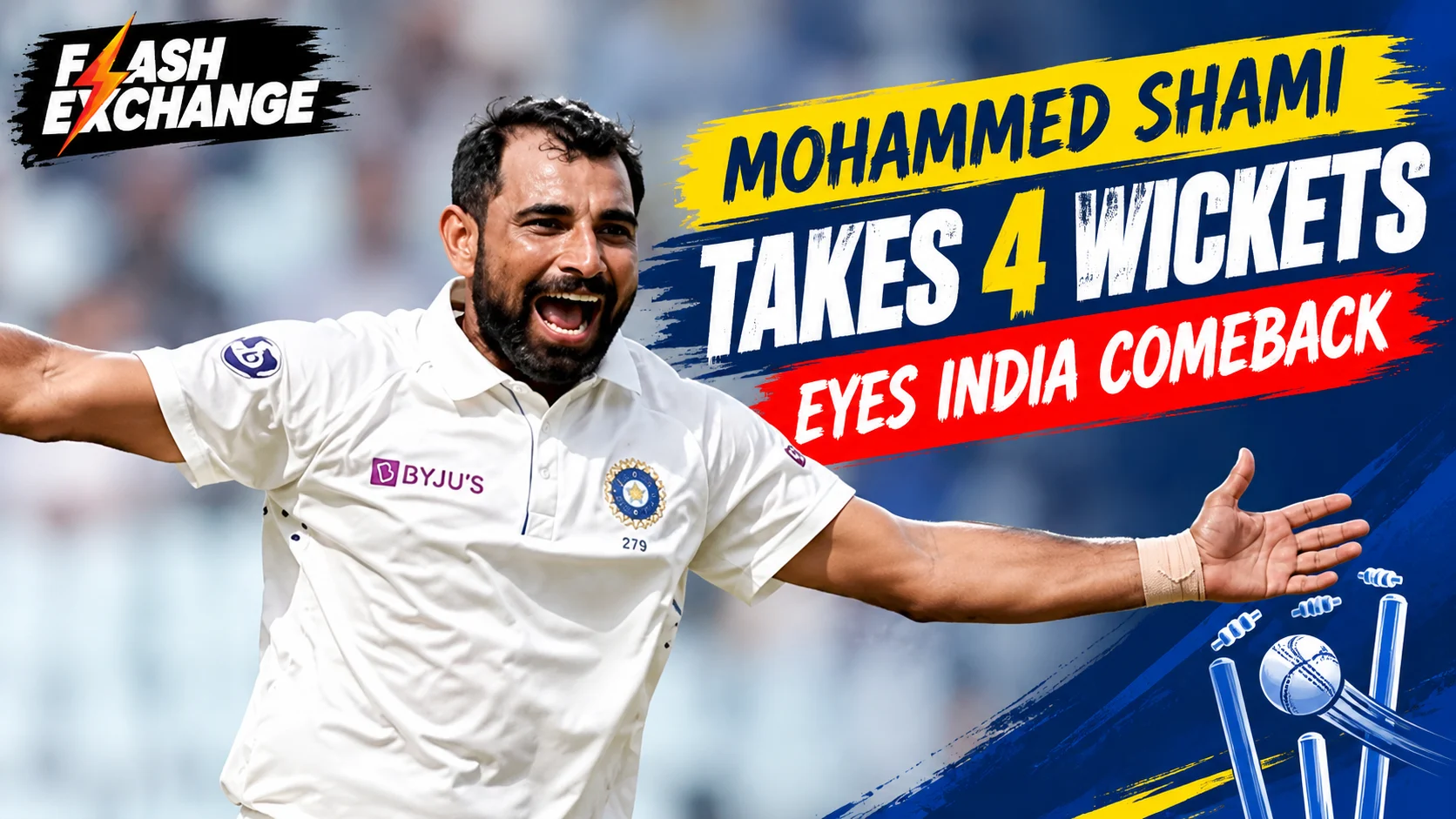Mohammed Shami Shines in Ranji Trophy, Strengthens India Comeback Case With Four-Wicket Haul