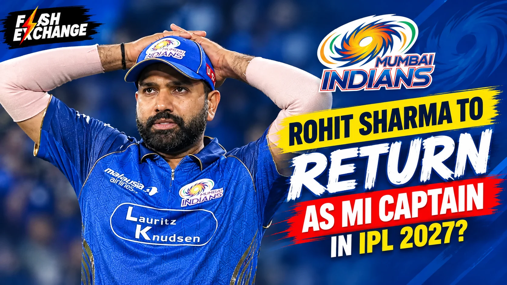 Rohit Sharma to Return as Mumbai Indians Captain in IPL 2027? Latest Update on Hardik Pandya